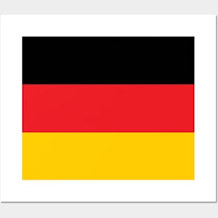 German Flag Posters and Art